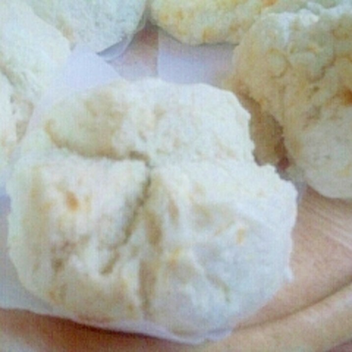 余った甘酒deほんのり甘い♪かぼちゃ饅頭